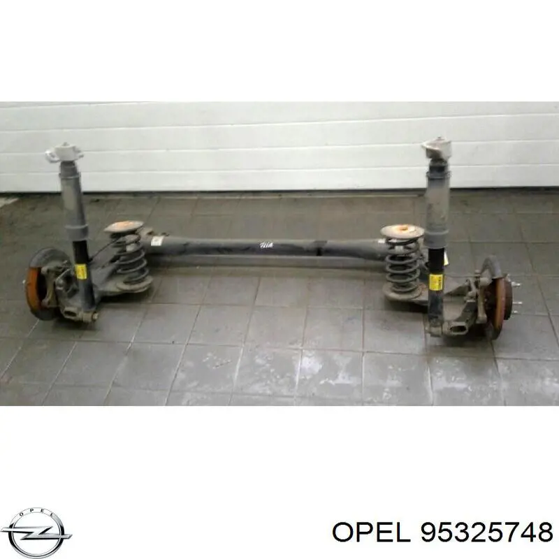 Subchasis trasero Opel 95325749