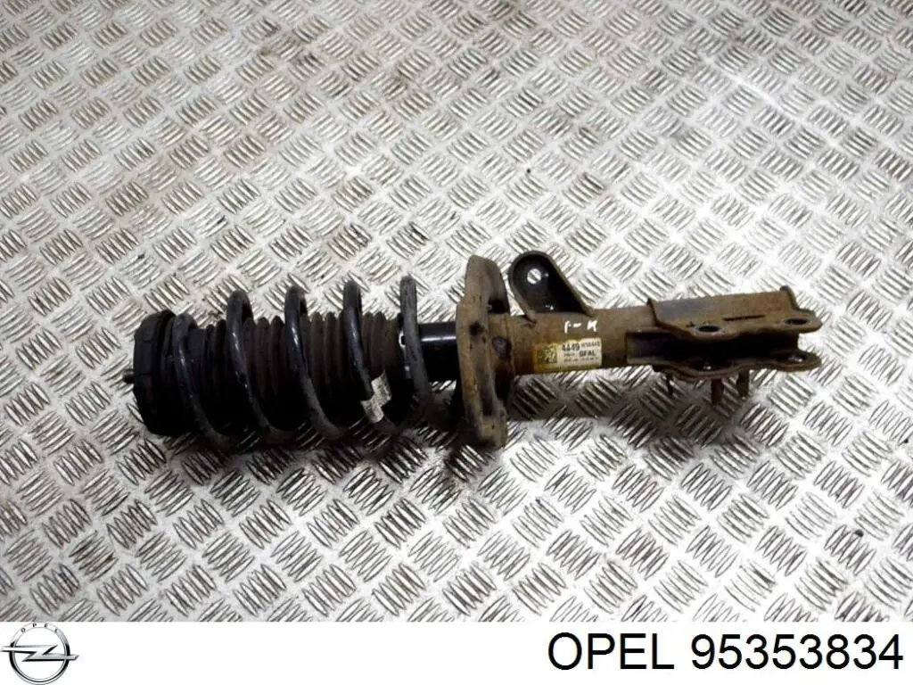 Amortiguador eje delantero izquierda Febest 18110001FL