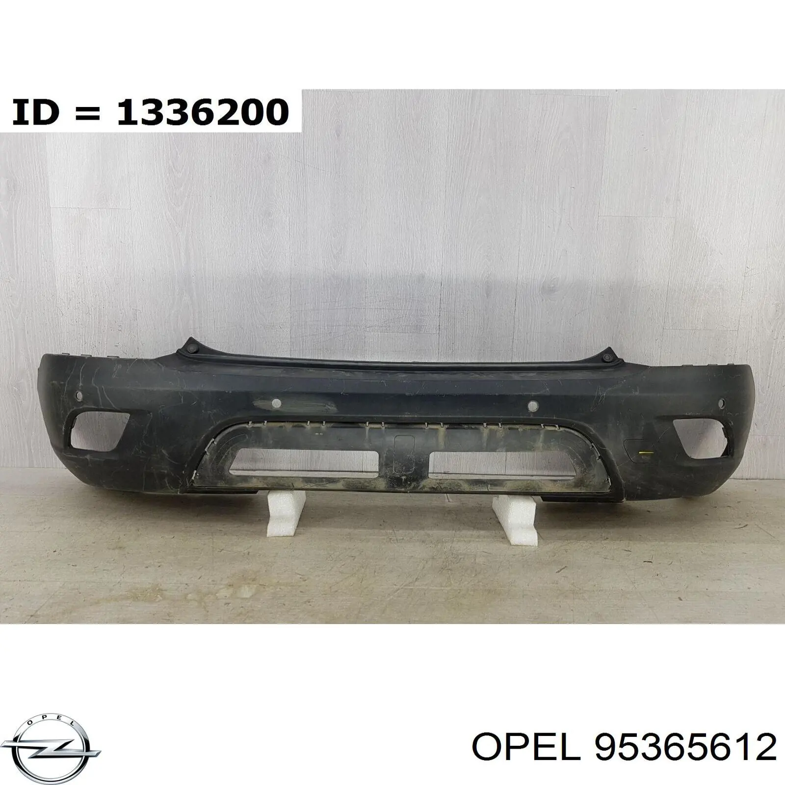 95365612 Opel Defensa trasero