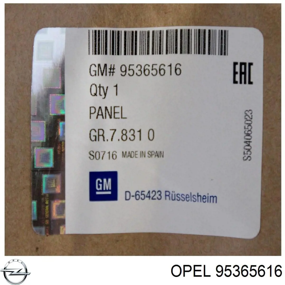 Paragolpes Opel 95365616 precio, desde 225,06 EUR