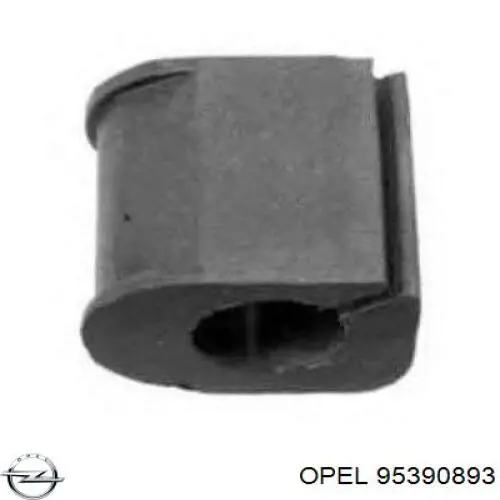 95390893 Opel manguera refrigerante para radiador inferiora