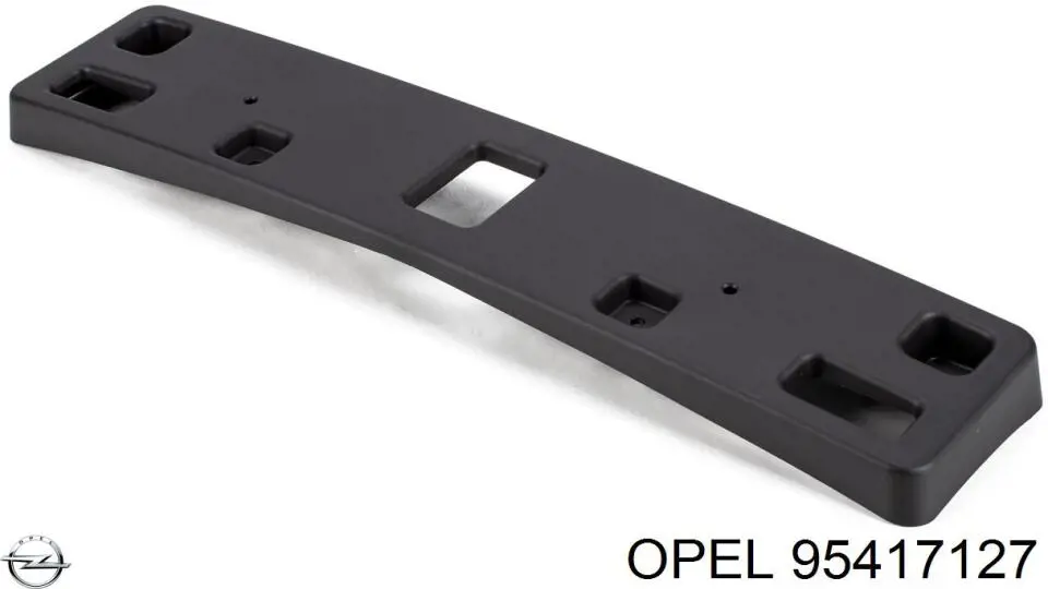 Soporte de matrícula delantera Opel 95417127 precio, desde 29,69 EUR