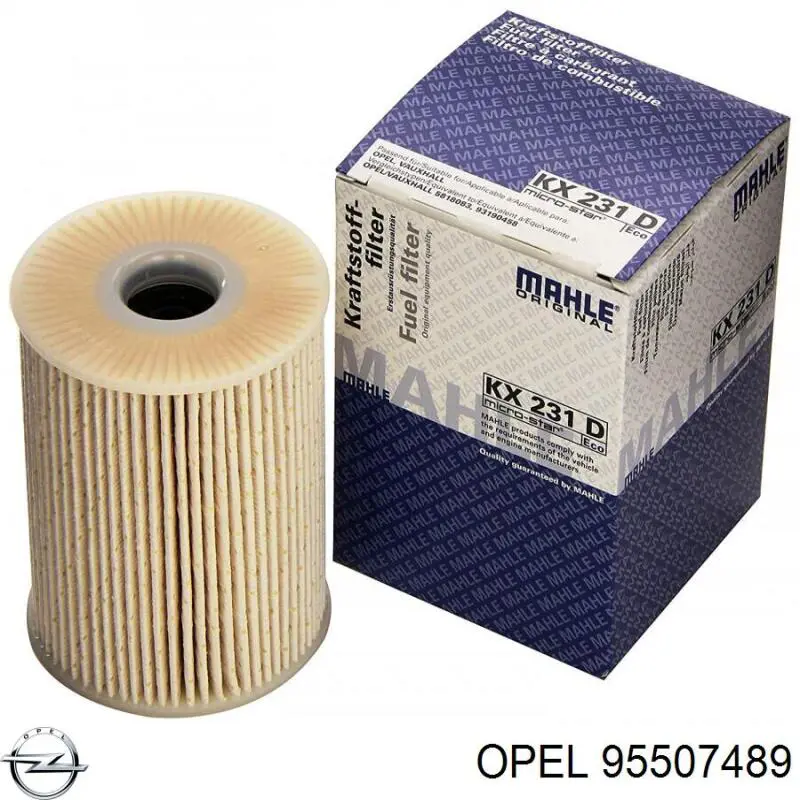 Filtro combustible Opel 95507489 precio, desde 7,10 EUR