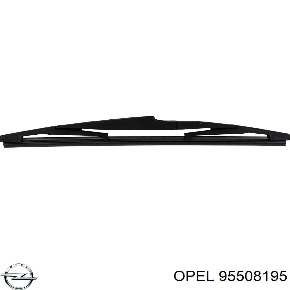95508195 Opel limpiaparabrisas de luna delantera conductor