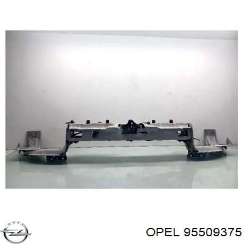 95509375 Opel soporte de radiador superior (panel de montaje para foco)