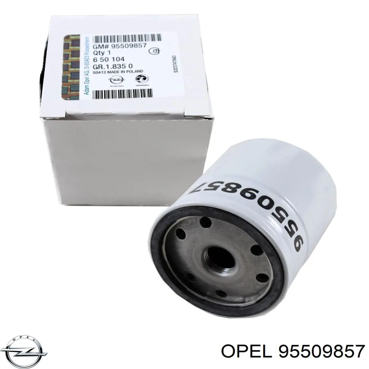 95509857 Opel filtro de aceite