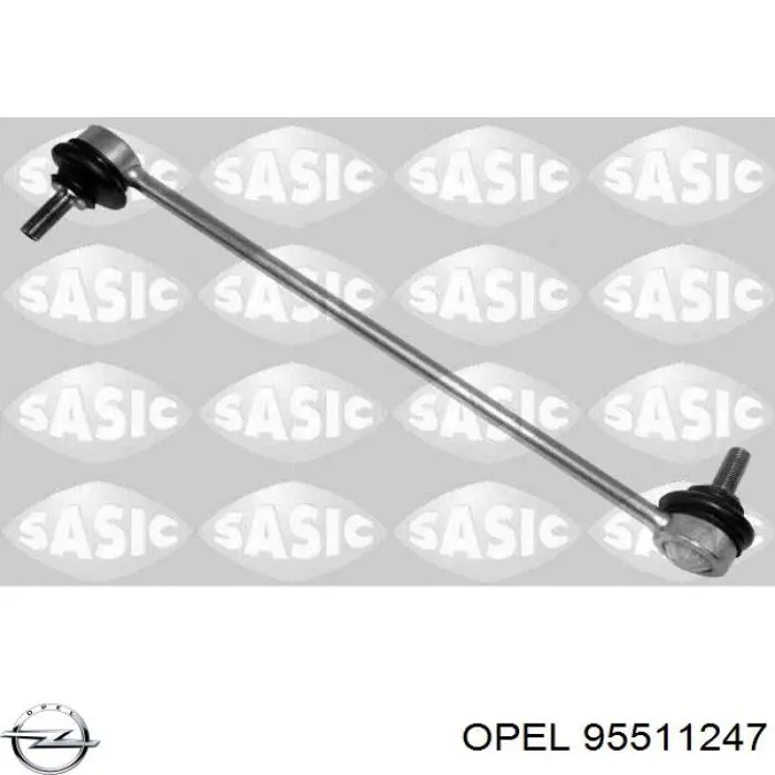 95511247 Opel soporte de barra estabilizadora delantera