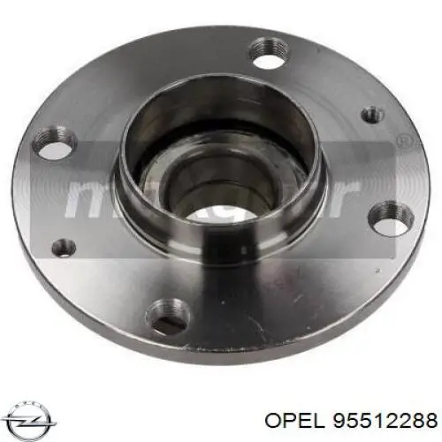 Comprar 95512288 Opel Cubo de rueda, Eje trasero