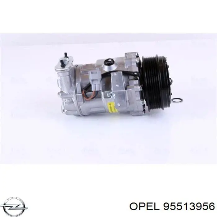 95513956 Opel compresor de aire acondicionado