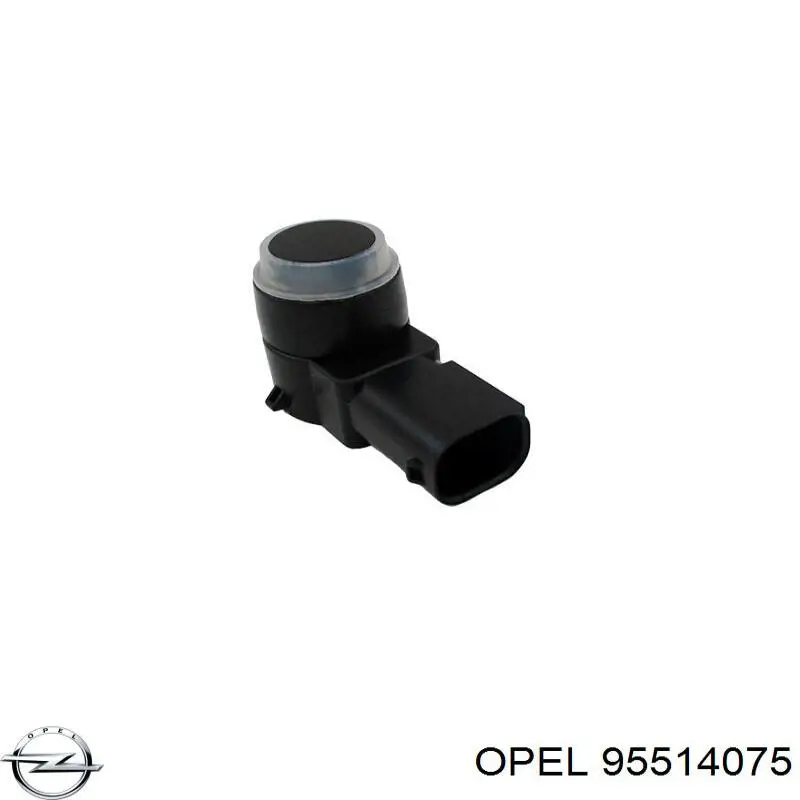 95514075 Opel sensor de aparcamiento trasero