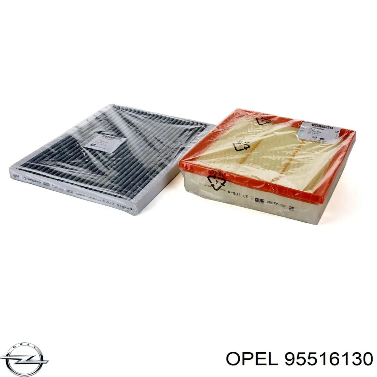 Filtro de aire 95516130 Opel