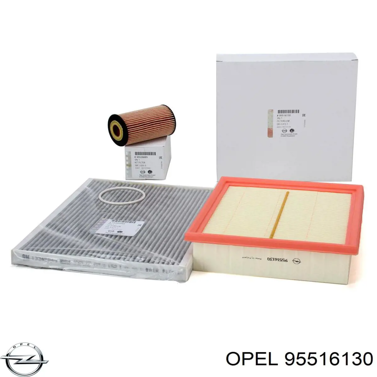 95516130 Opel filtro de aire