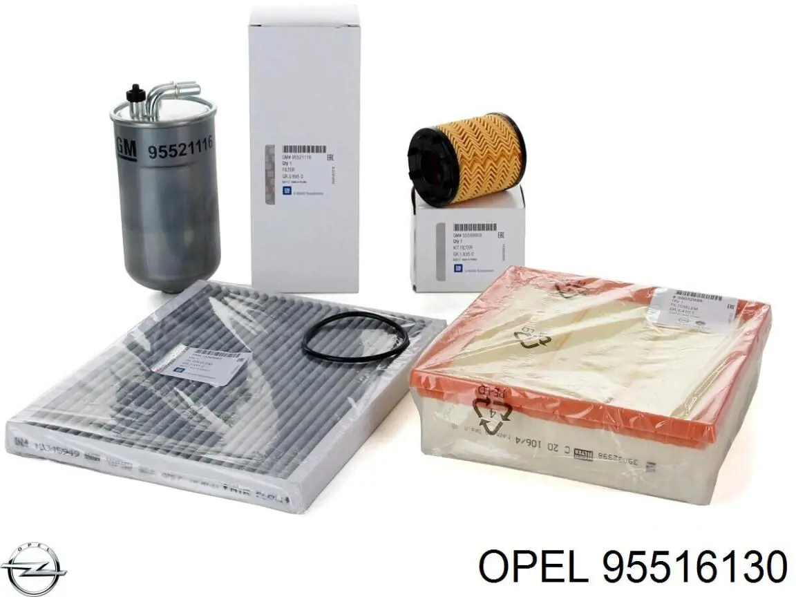 Comprar 95516130 Opel Filtro de aire