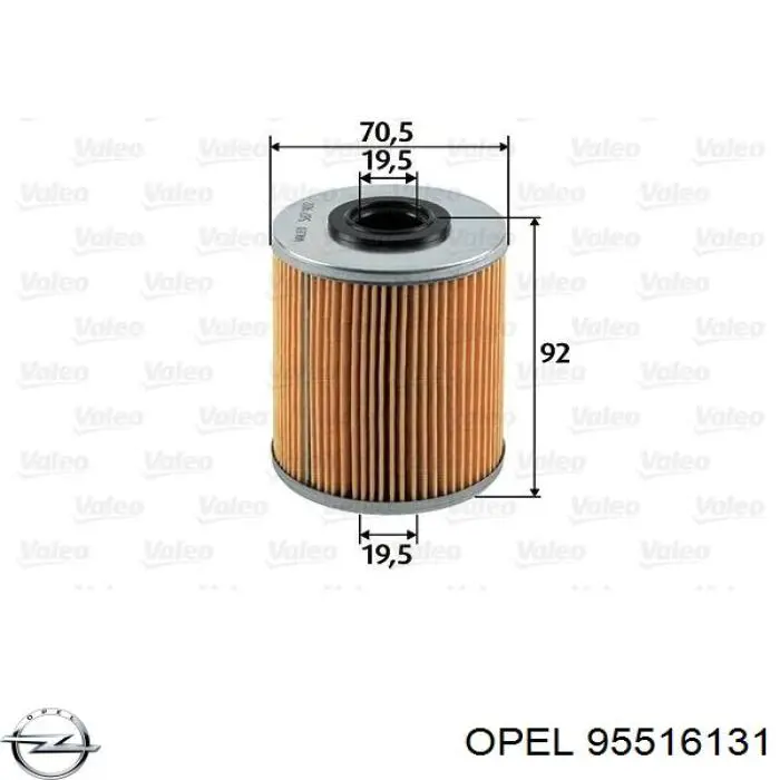 95516131 Opel filtro combustible