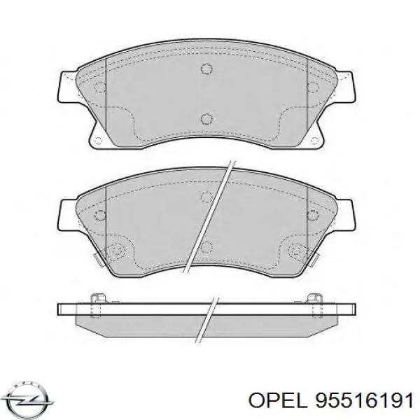 Pastillas freno delanteras Opel 95516191 precio, desde 32,14 EUR