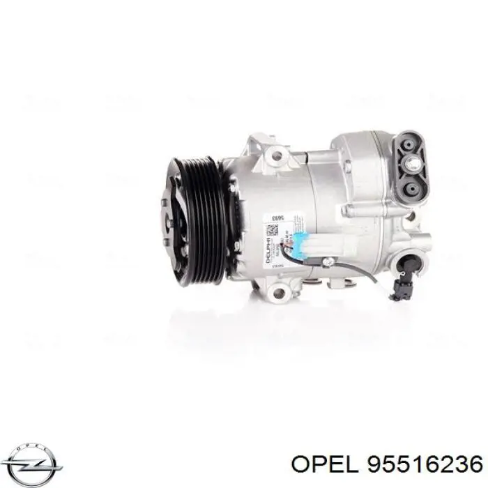 95516236 Opel compresor de aire acondicionado