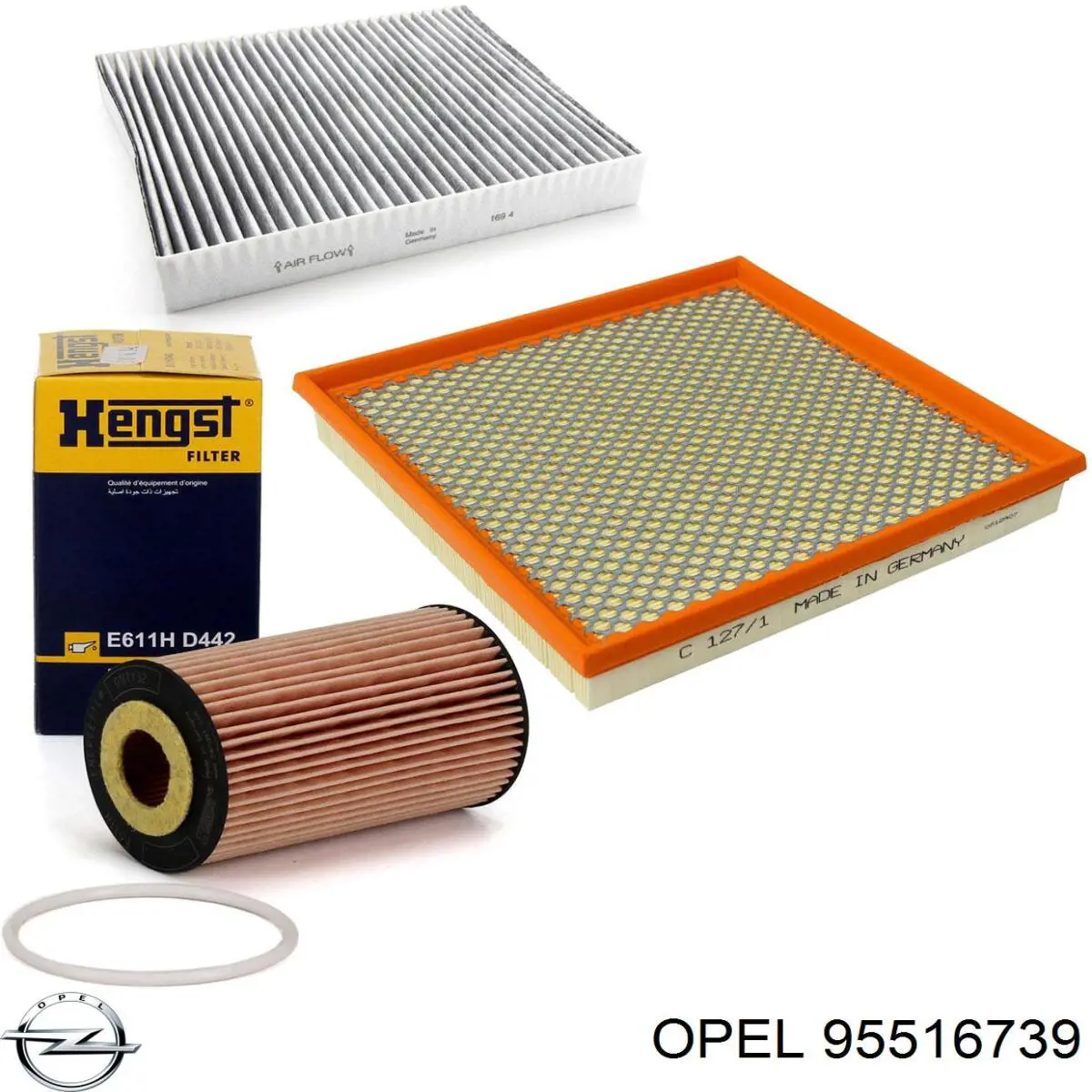 Kit de distribución 95516739 Opel