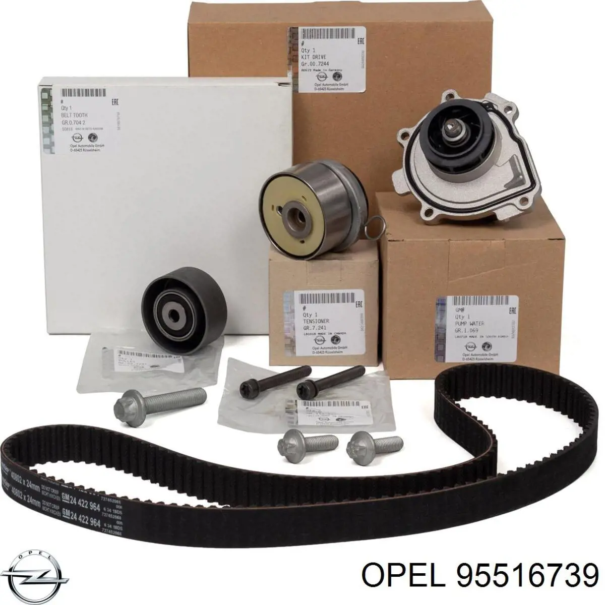 Juego de correas dentadas Opel 95516739 precio, desde 162,84 EUR