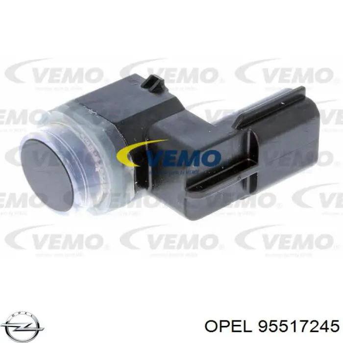 95517245 Opel sensor de alarma de estacionamiento(packtronic Delantero/Trasero Central)