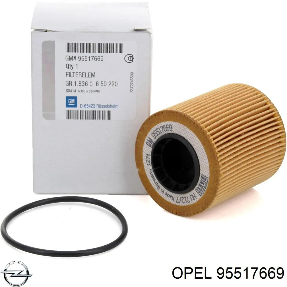 95517669 Opel filtro de aceite