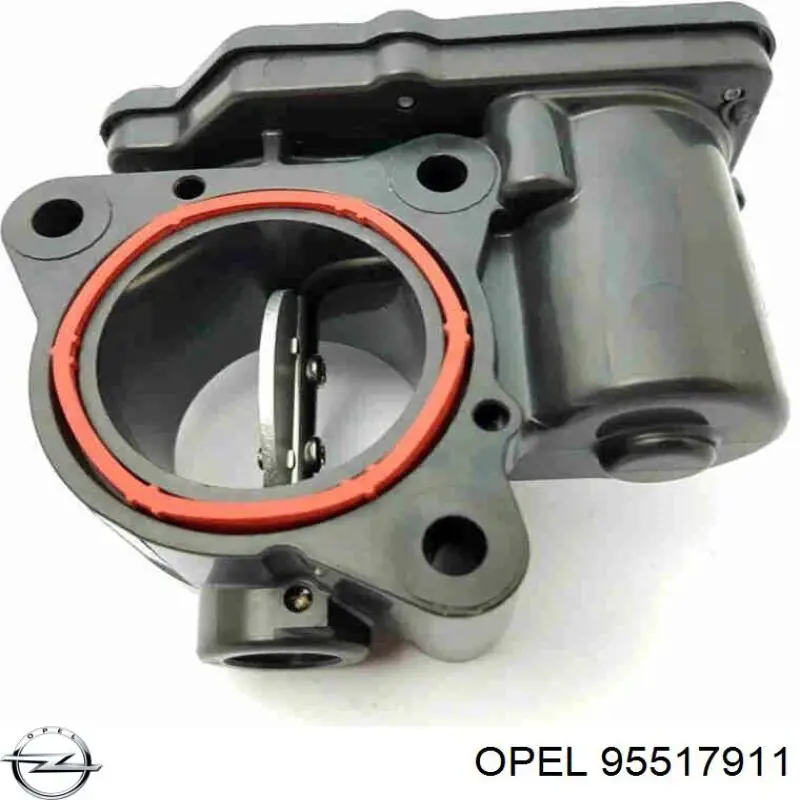 95517911 Opel cuerpo de mariposa completo