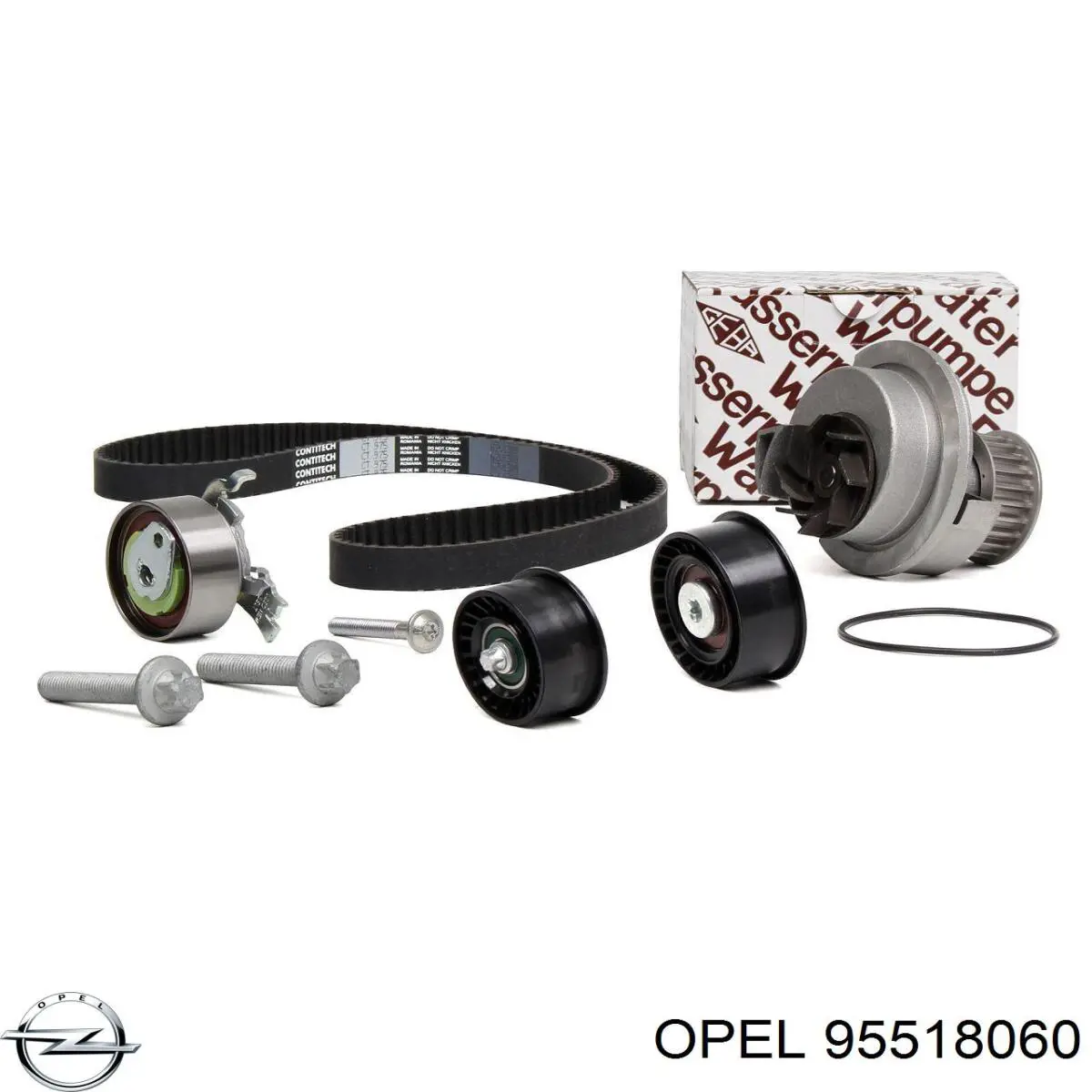 Juego de correas dentadas Opel 95518060 precio, desde 67,85 EUR