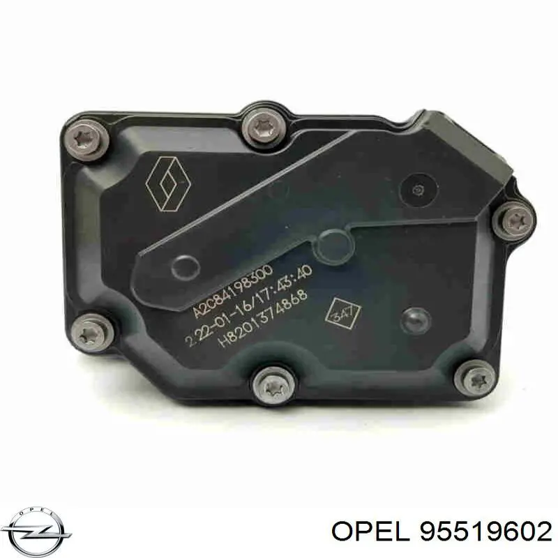 95519602 Opel cuerpo de mariposa completo