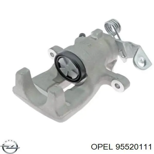 95520111 Opel pinza de freno trasero derecho