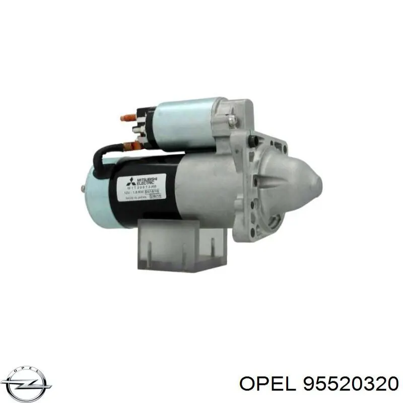 95520320 Opel motor de arranque