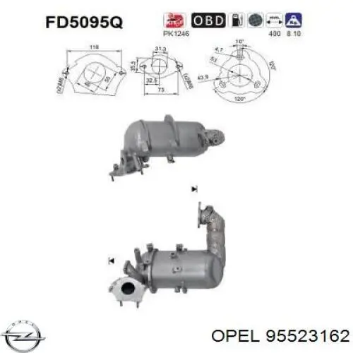 Comprar FD5095 AS/Auto Storm Catalizador