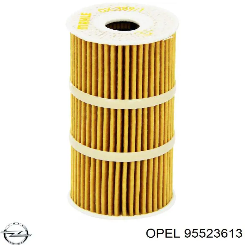 95523613 Opel filtro de aceite