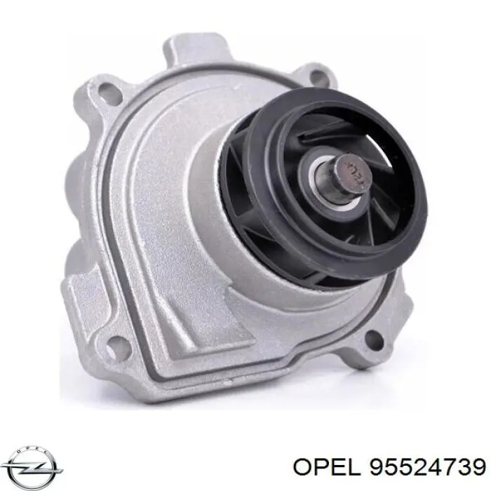 Bomba de agua 95524739 Opel