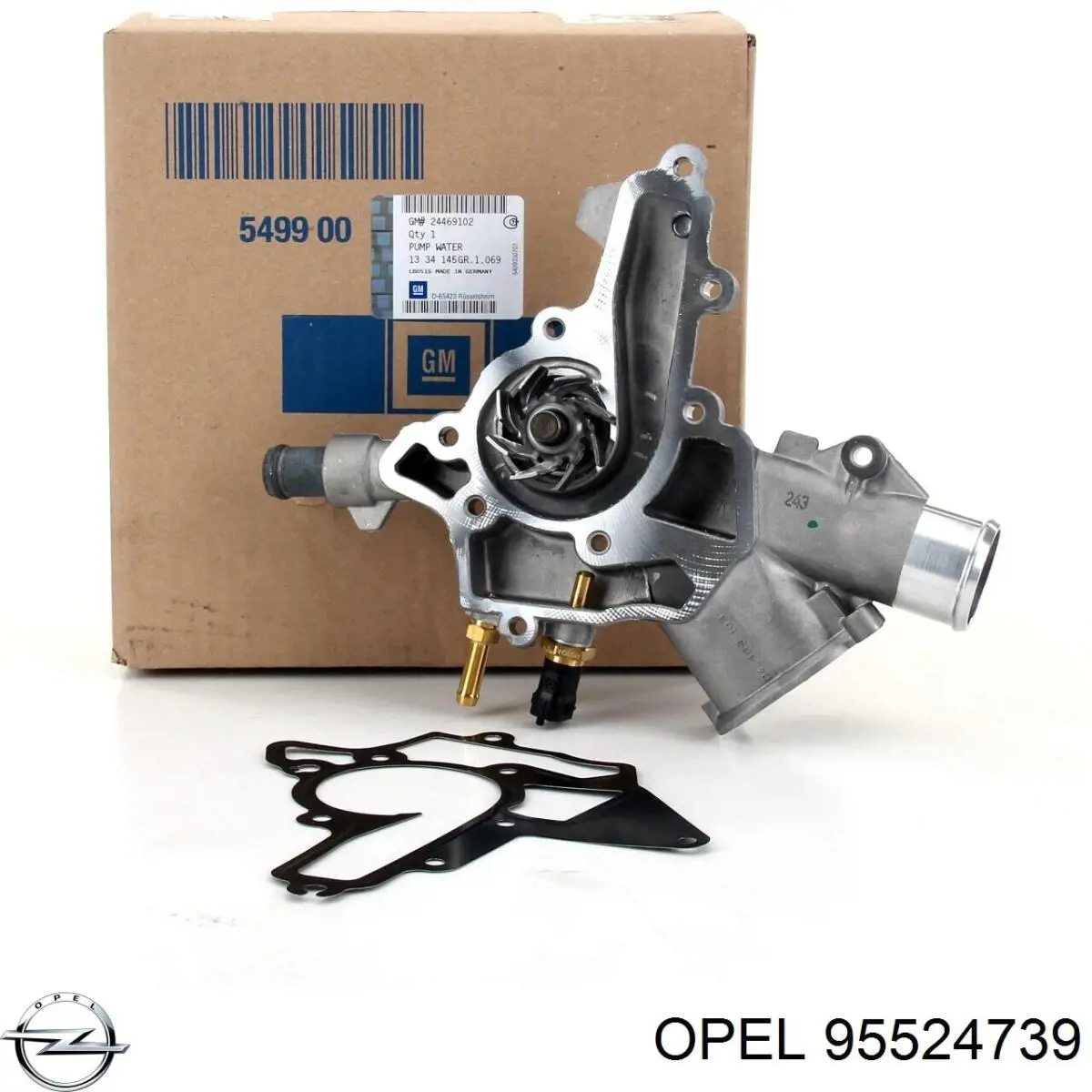 Motor de agua Opel 95524739