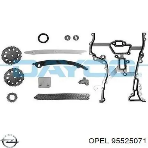95525071 Opel kit de cadenas de distribución