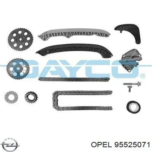 Kit de cadena de distribución Opel 95525071 precio, desde 116,45 EUR