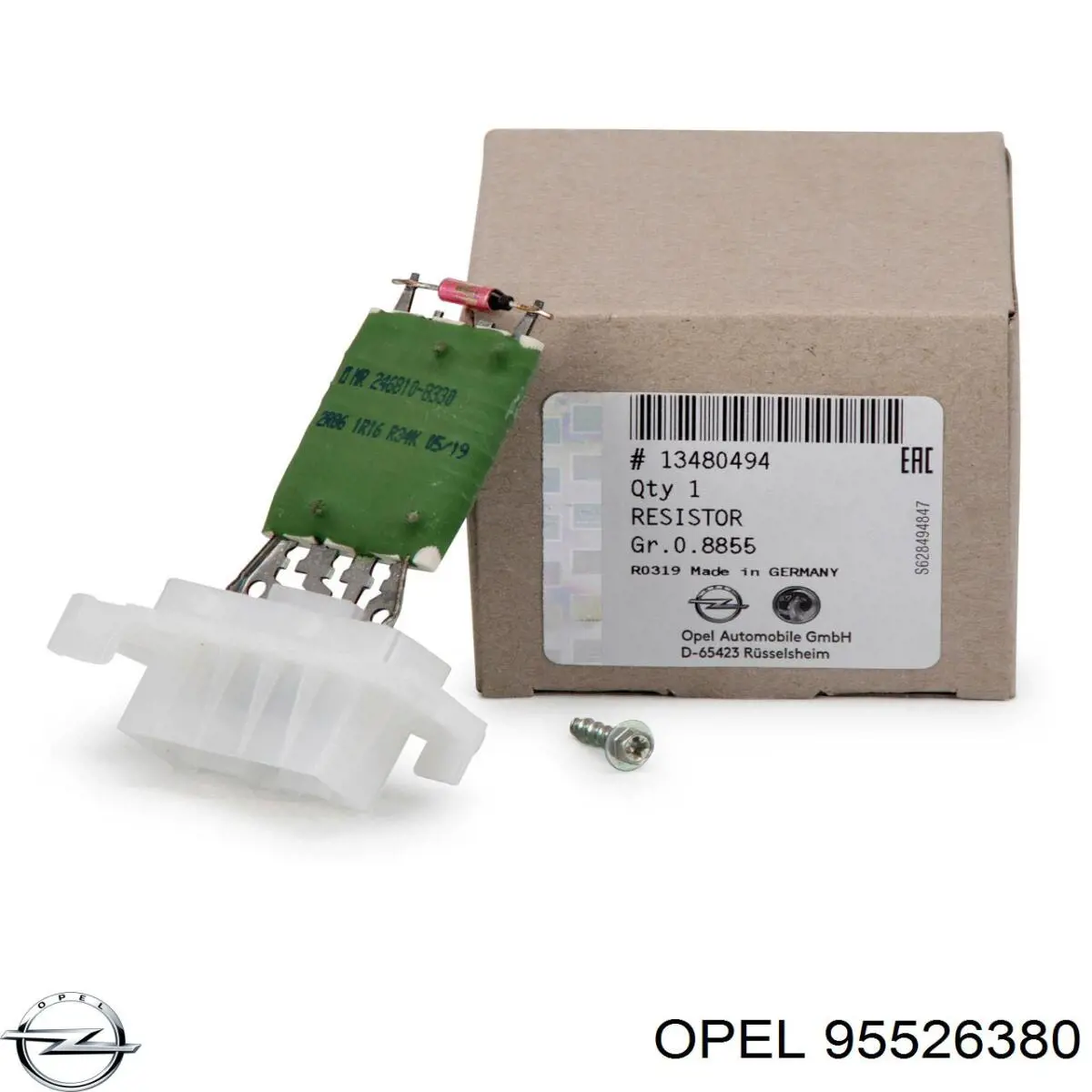Resistencia de Ventilador Opel 95526380 precio, desde 46,46 EUR