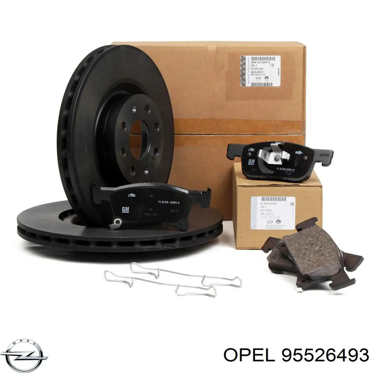 Disco de freno trasero Opel 95526493 precio, desde 31,11 EUR