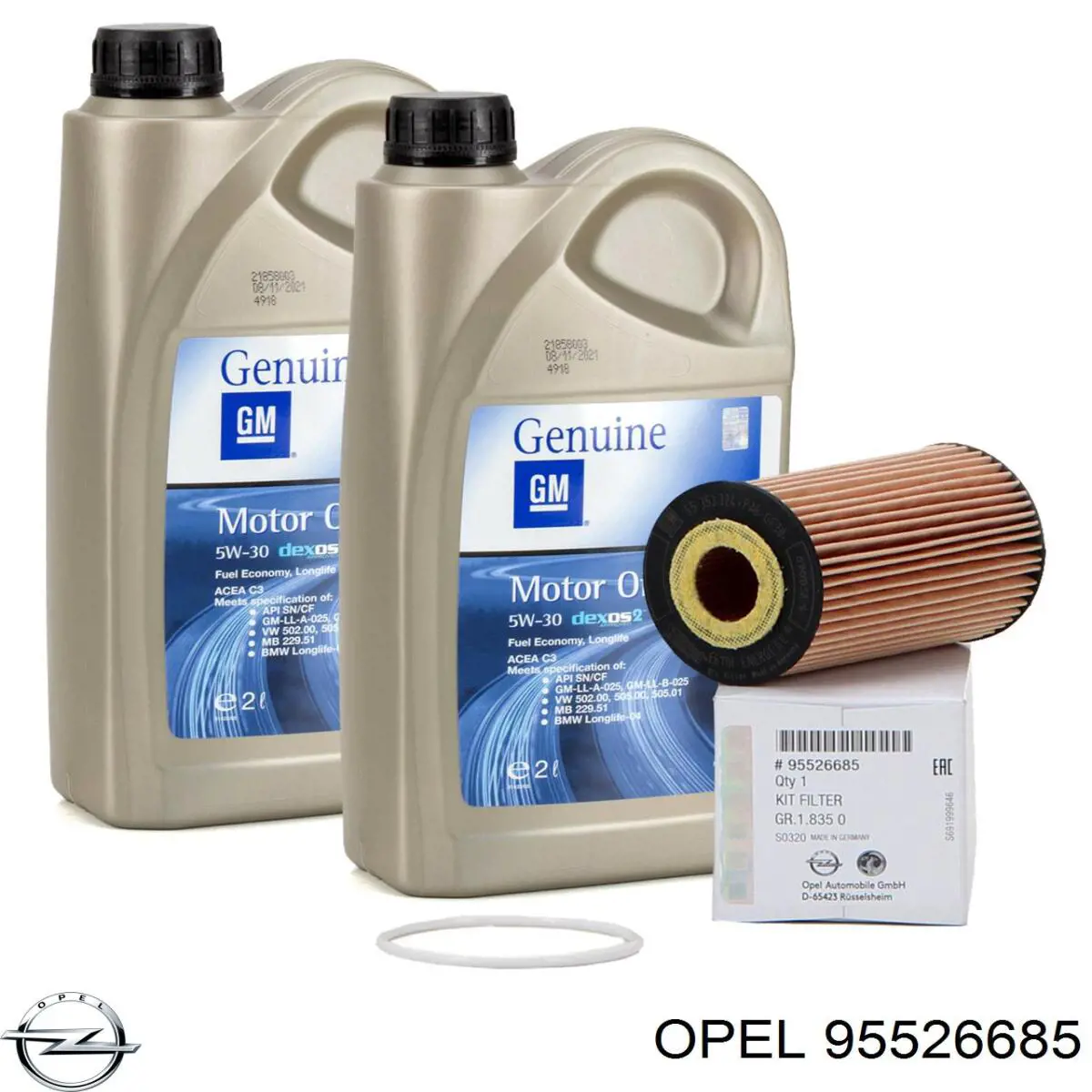 Filtro de aceite Opel Zafira P12