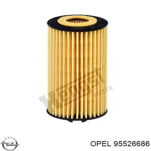 95526686 Opel filtro de aceite
