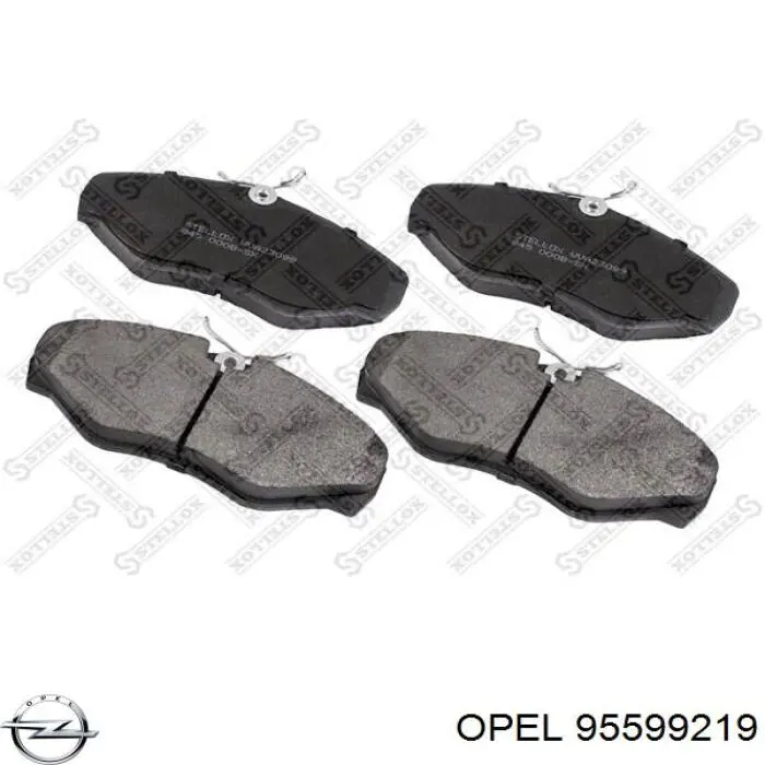 Pastillas de freno delanteras Renault Trafic 2 FL