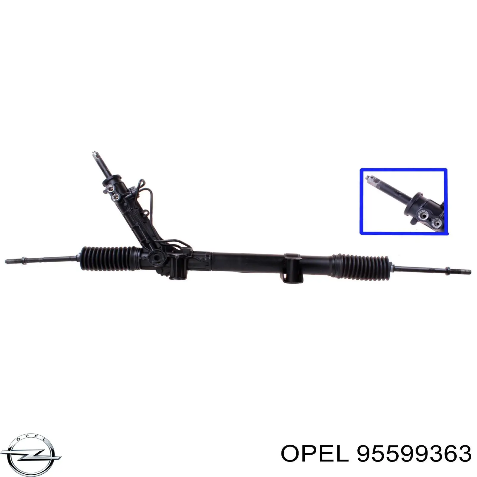 4422208 Opel Cremallera caja de direccion