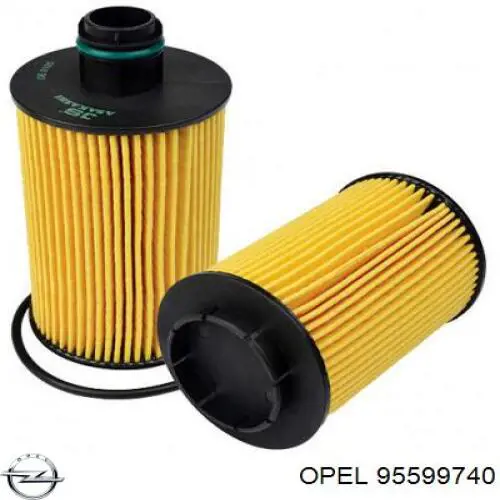 Filtro de aceite 95599740 Opel