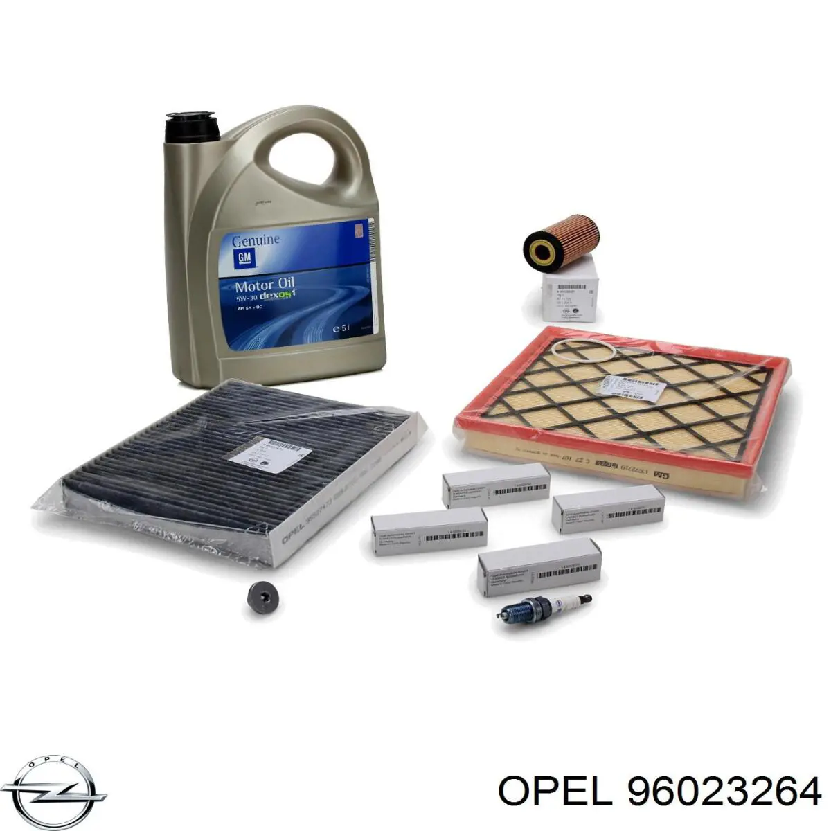 Tapón del cárter de aceite 96023264 Opel