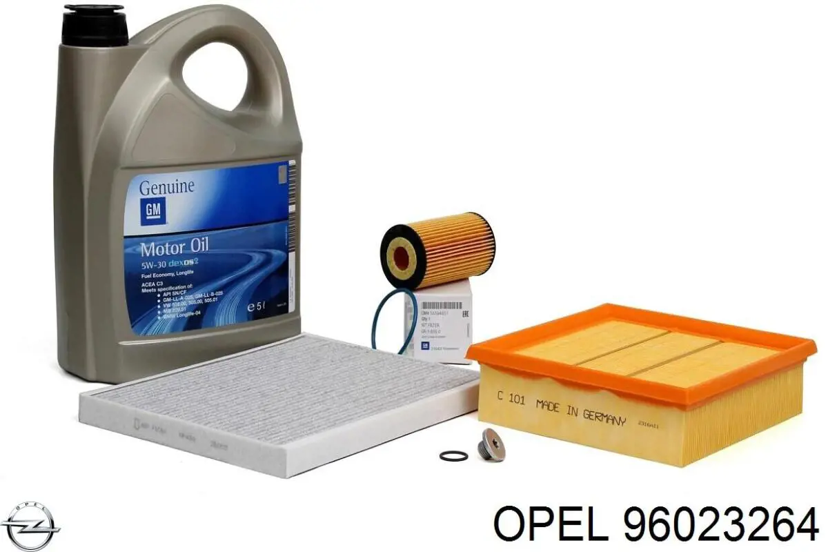 Tapon de cárter Opel 96023264