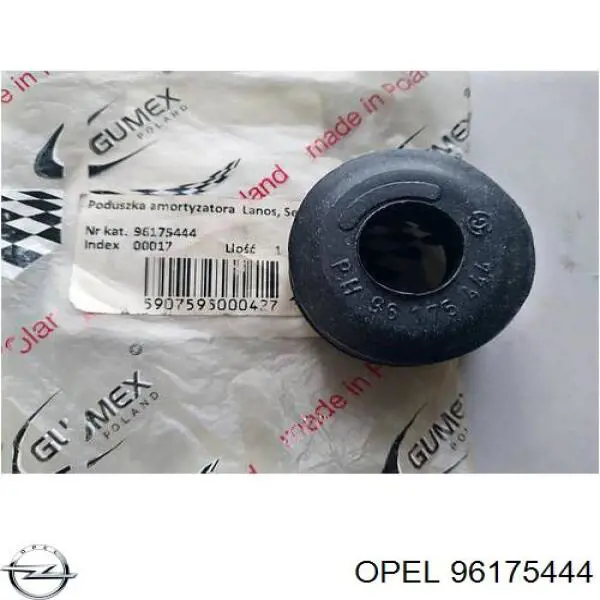 96175444 Opel silentblock en barra de amortiguador trasera