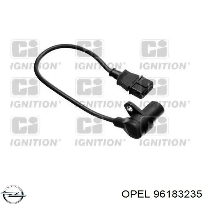 96183235 Opel sensor de posición del cigüeñal