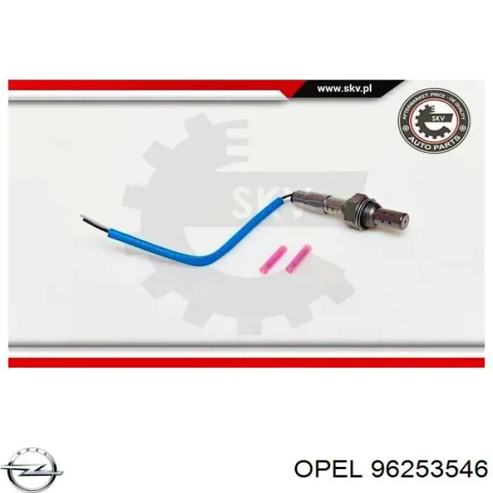 96253546 Opel sonda lambda sensor de oxigeno para catalizador