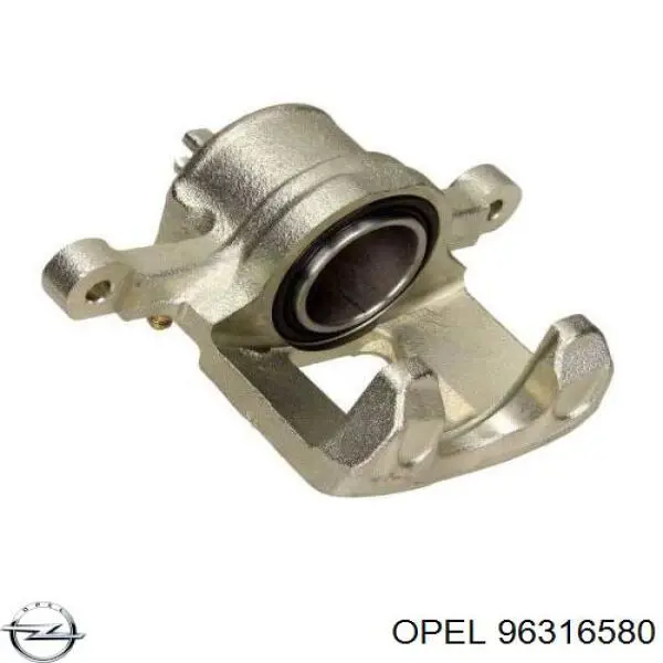 96316580 Opel pinza de freno delantera izquierda