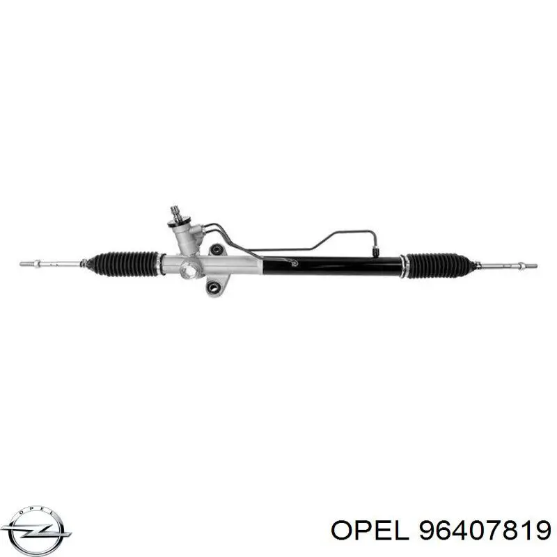 96407819 Opel amortiguador delantero izquierdo