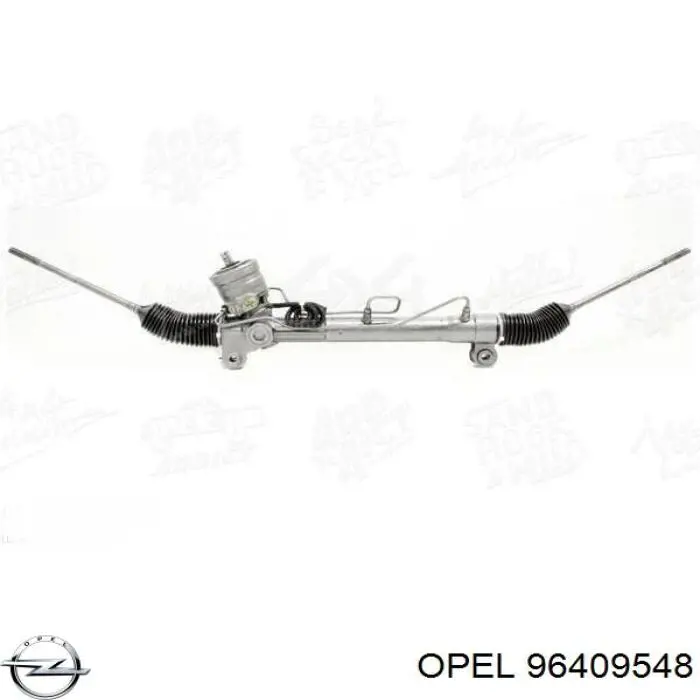 96409548 Opel tirador de puerta exterior delantero izquierda